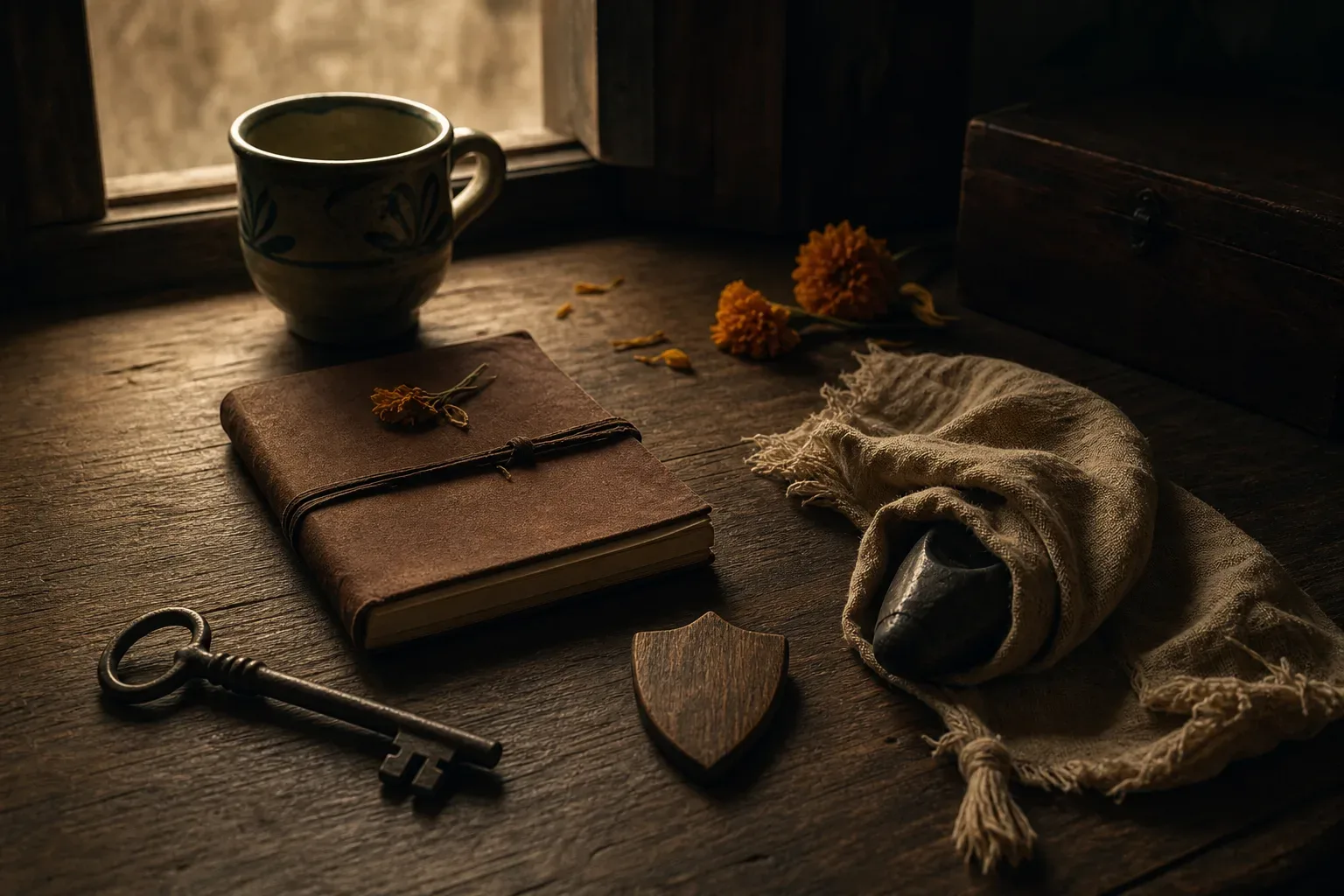 Symbolic still life: Soñar con armas