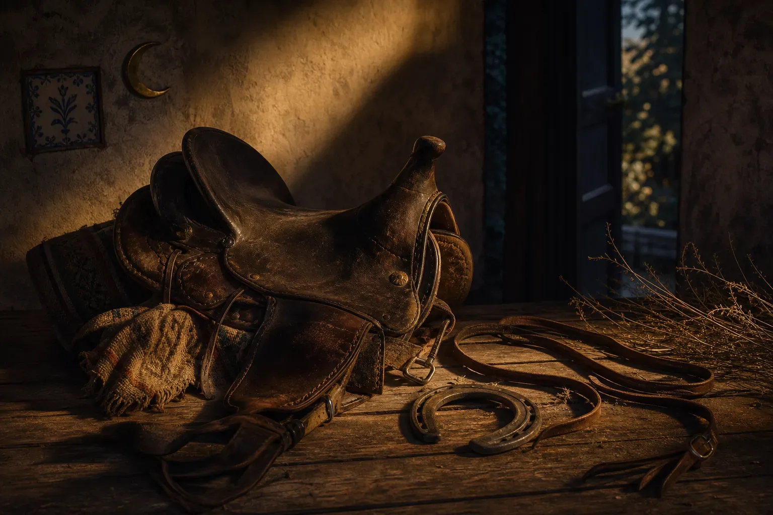 Symbolic still life: Soñar con caballos