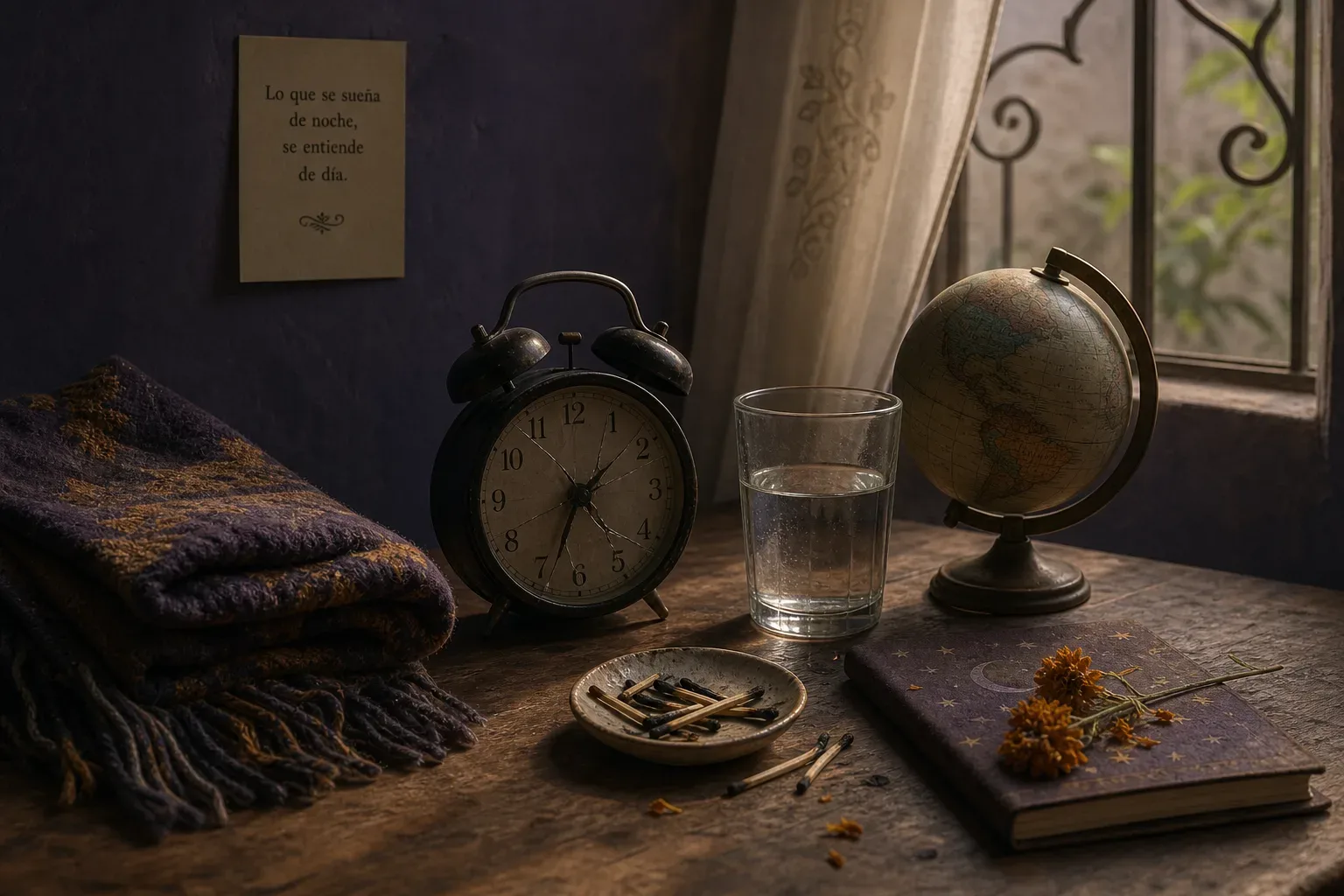 Symbolic still life: Soñar con el fin del mundo