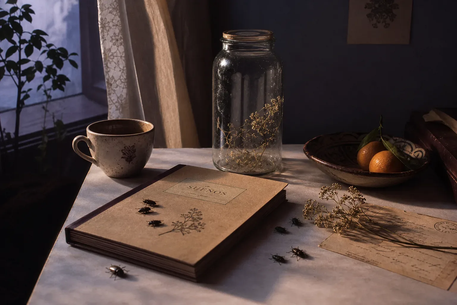 Symbolic still life: Soñar con insectos