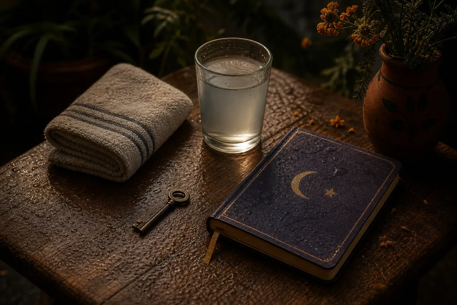 Symbolic still life: Soñar con inundaciones