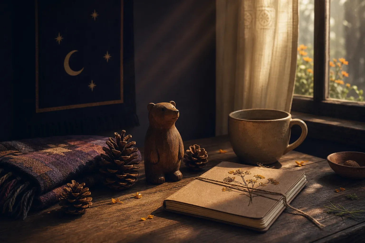 Symbolic still life: Soñar con osos