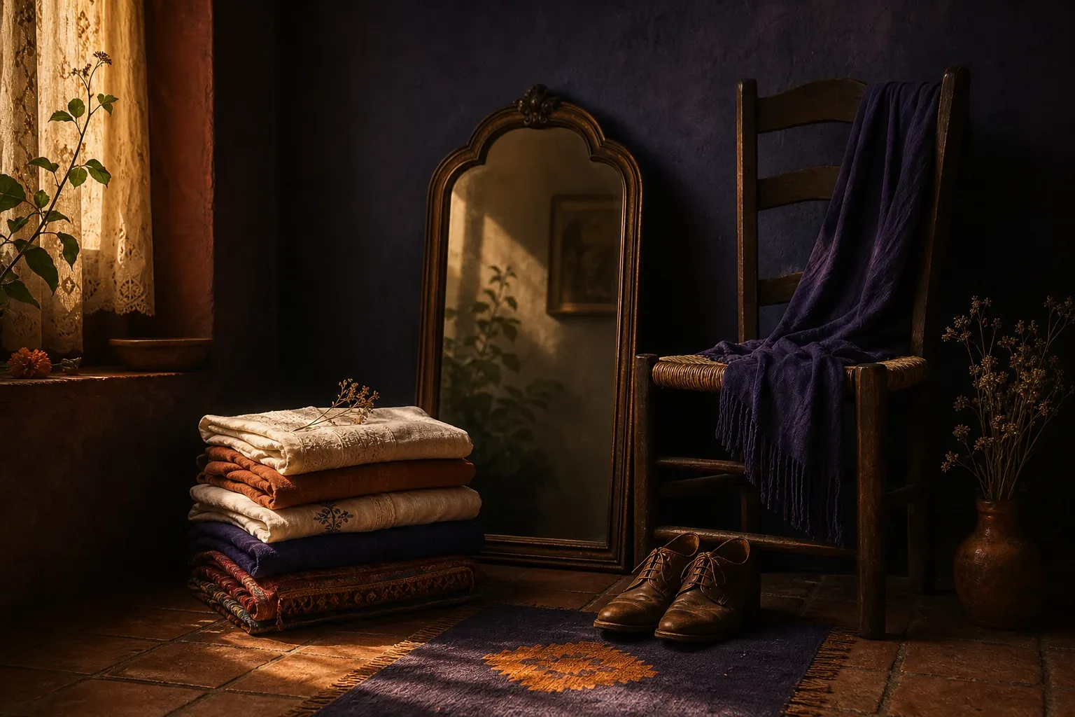 Symbolic still life: Soñar con ropa