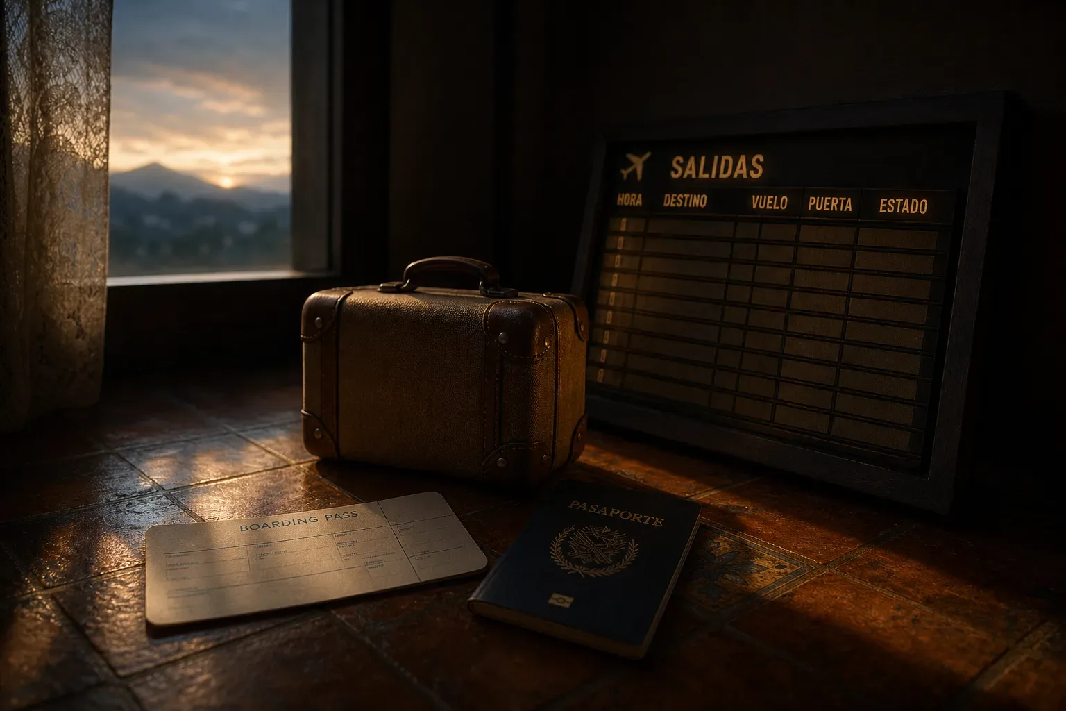 Symbolic still life: Soñar con un aeropuerto