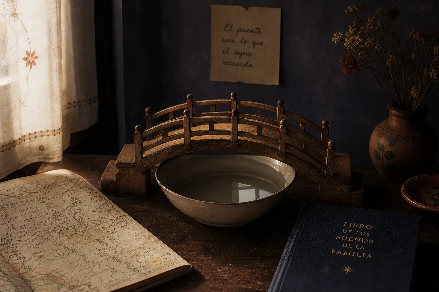 Symbolic still life: Soñar con un puente