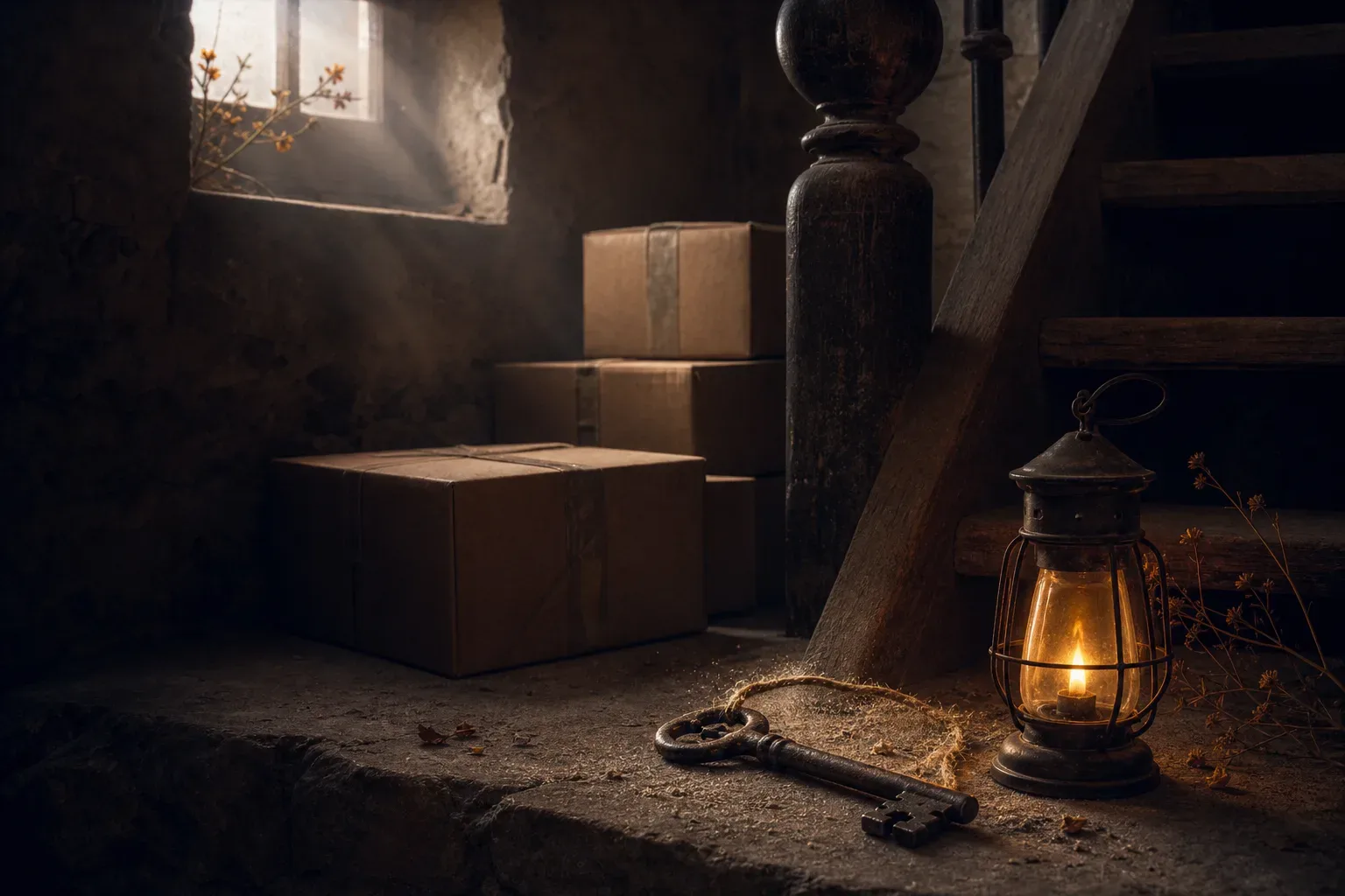 Symbolic still life: Soñar con un sótano
