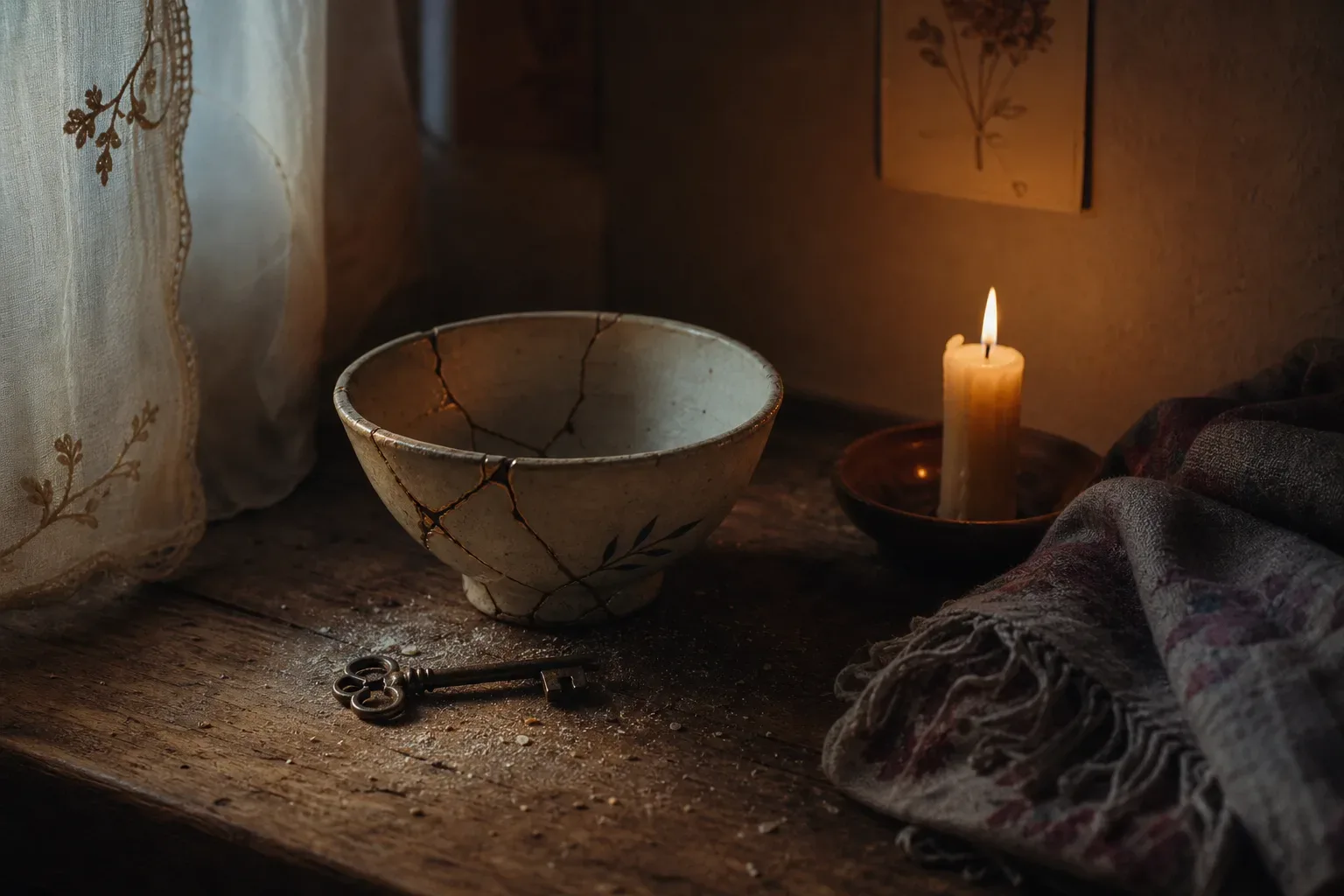 Symbolic still life: Soñar con un terremoto