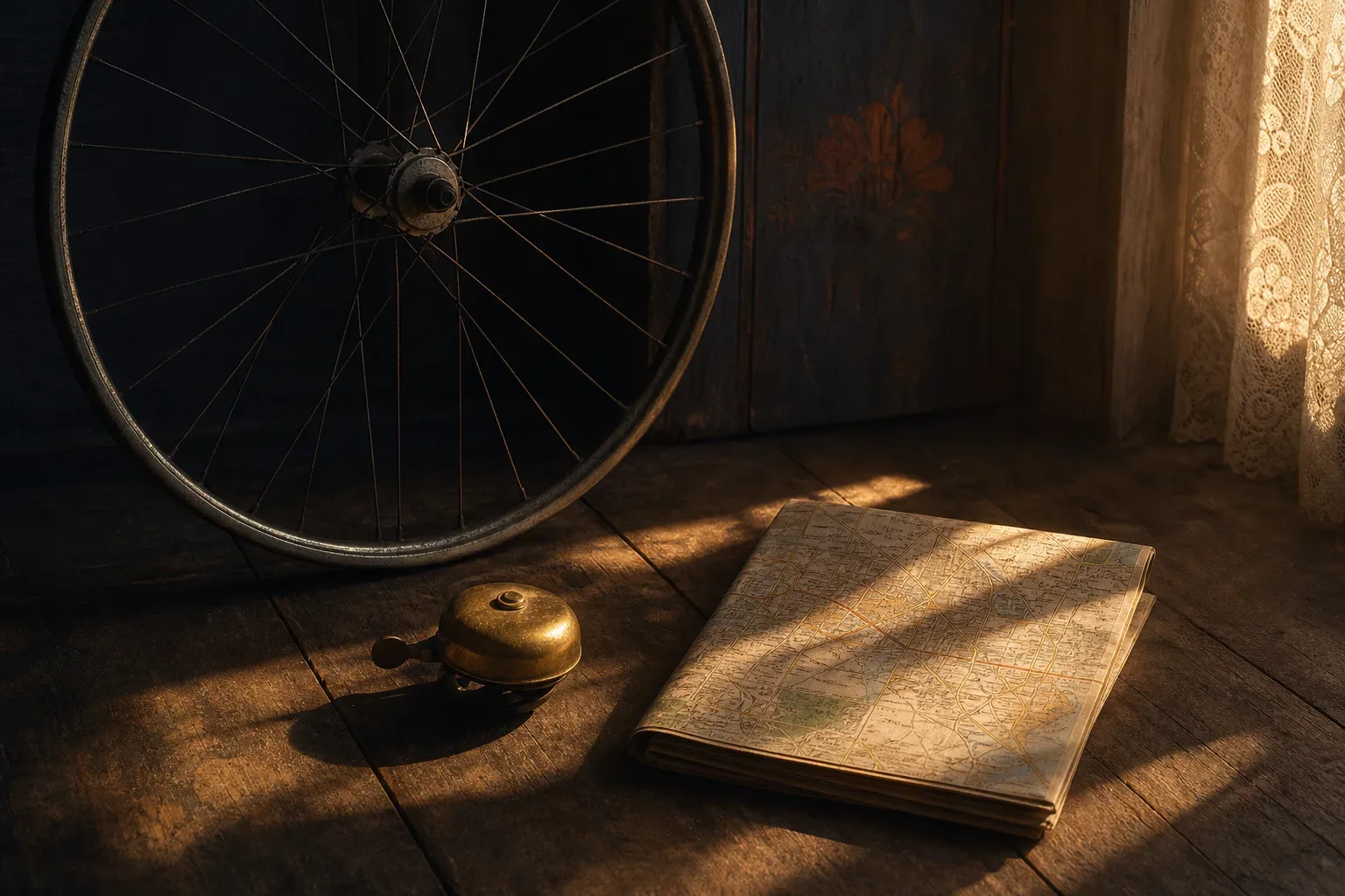 Symbolic still life: Soñar con una bicicleta