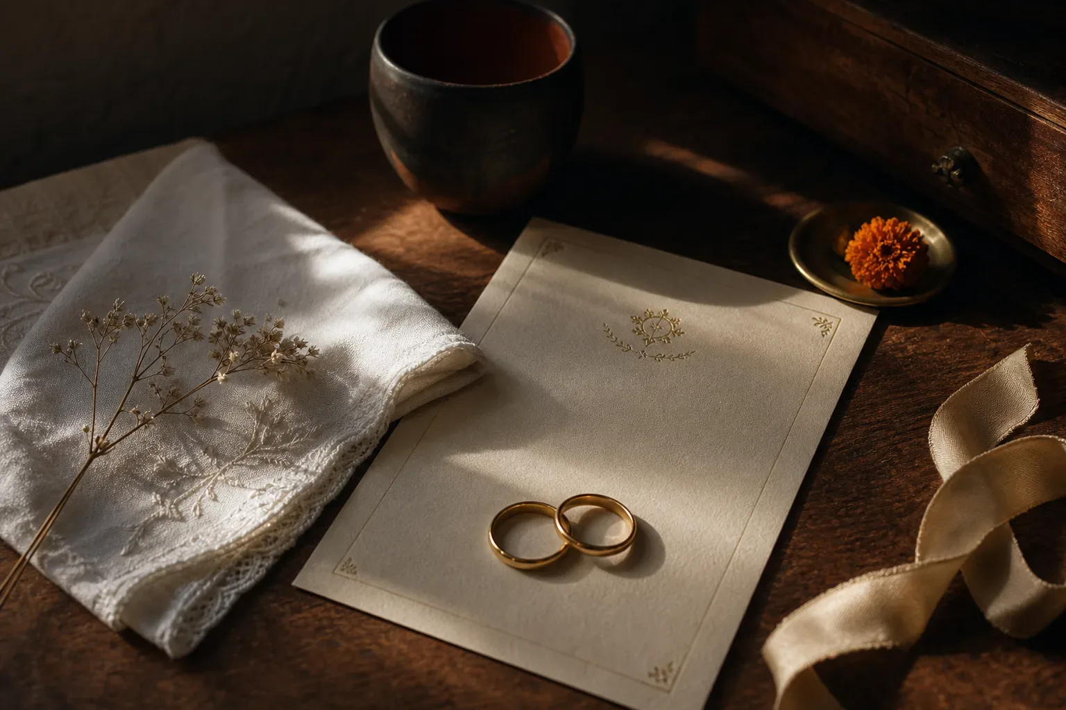 Symbolic still life: Soñar con una boda