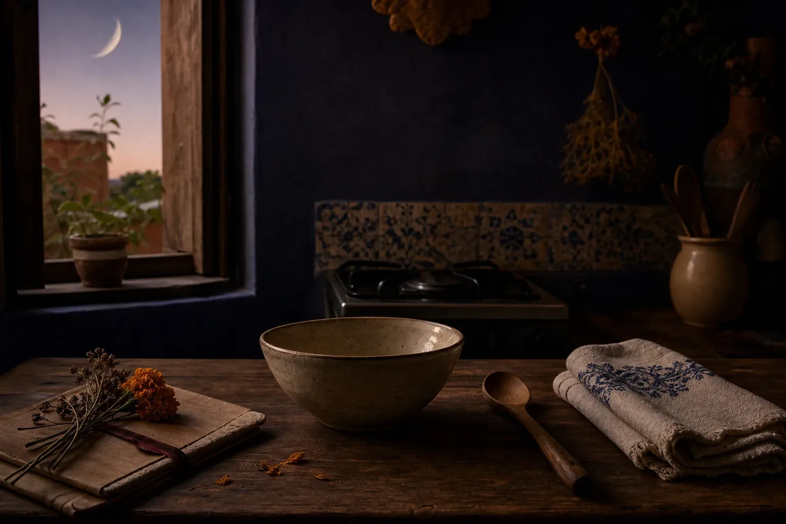 Symbolic still life: Soñar con una cocina