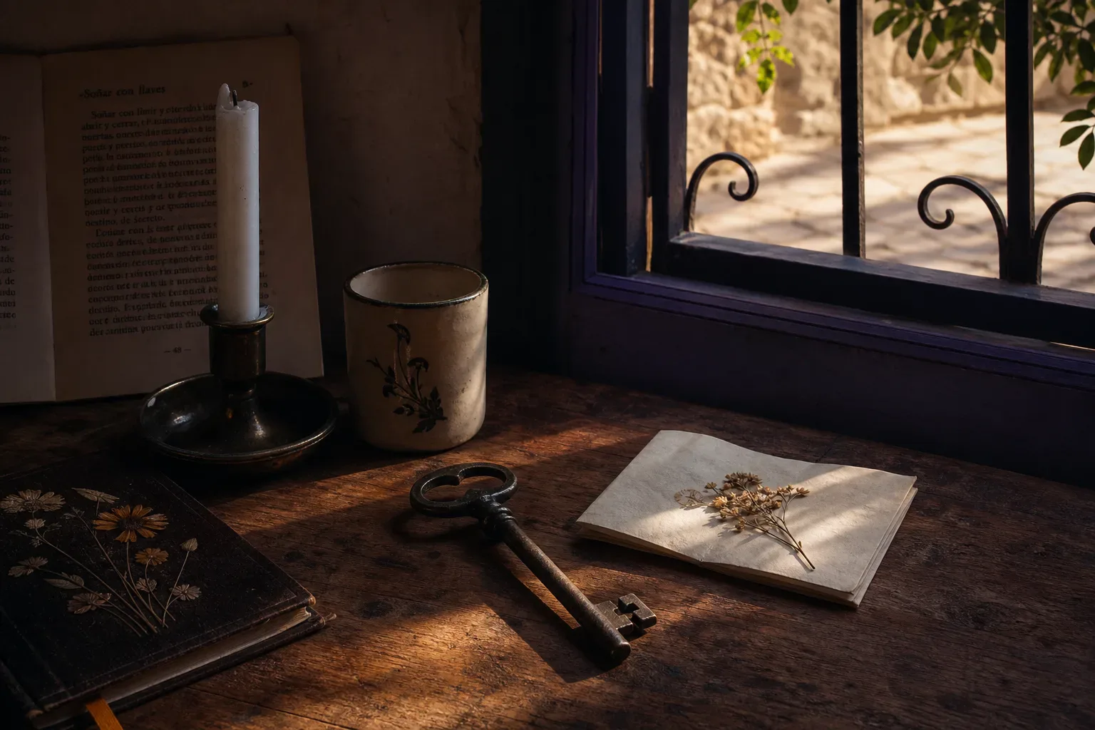 Symbolic still life: Soñar con una iglesia