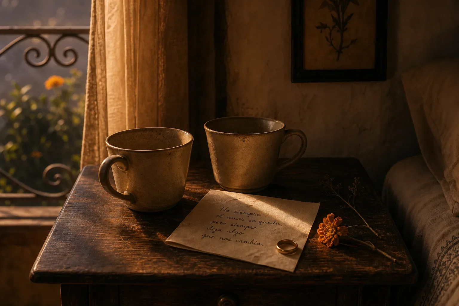 Symbolic still life: Soñar con una infidelidad