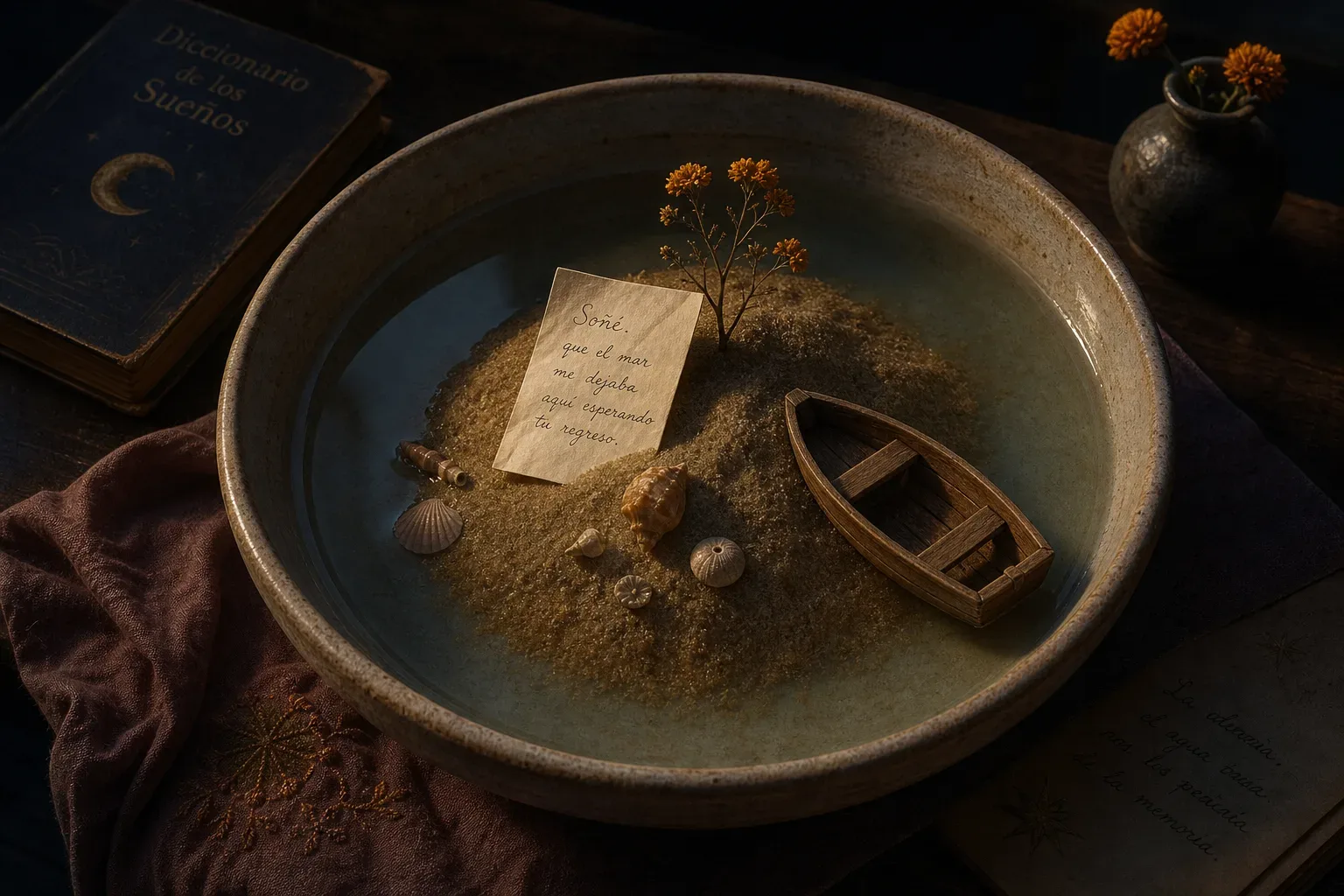 Symbolic still life: Soñar con una isla