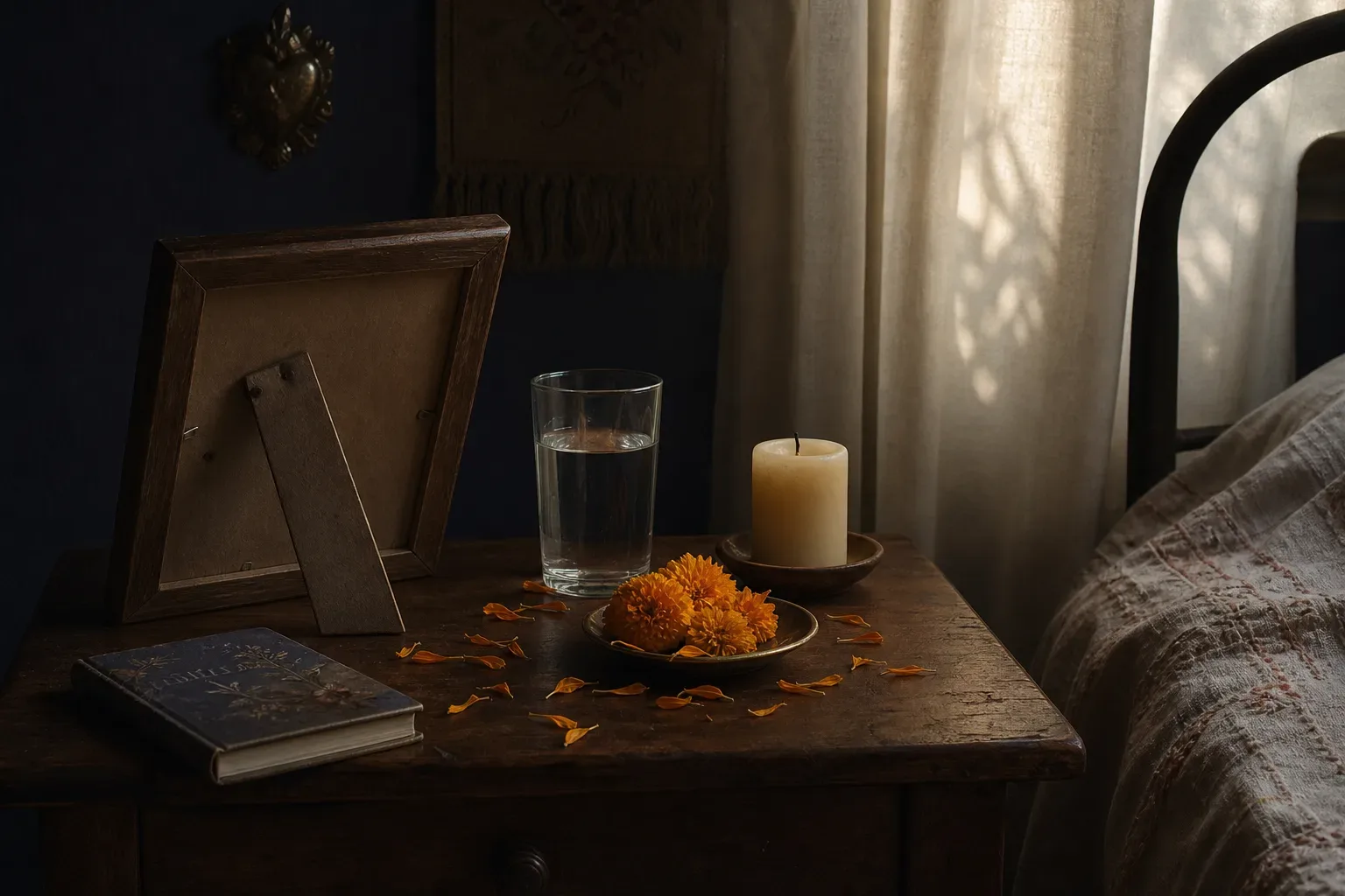 Symbolic still life: Soñar con una persona fallecida