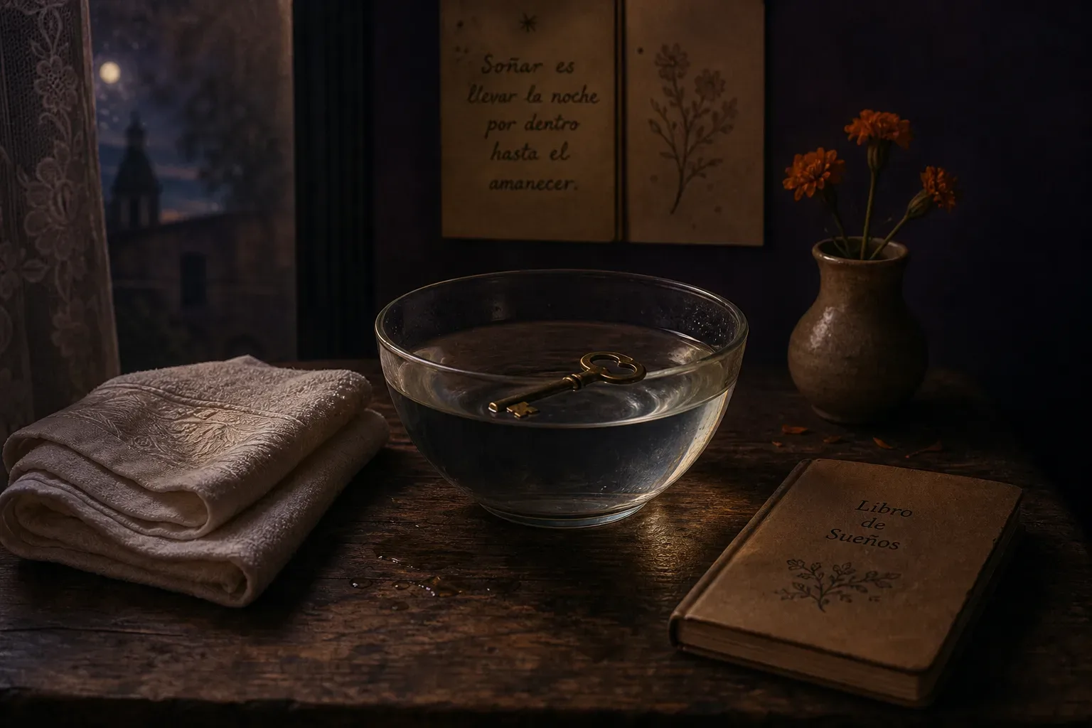 Symbolic still life: Soñar que te ahogas