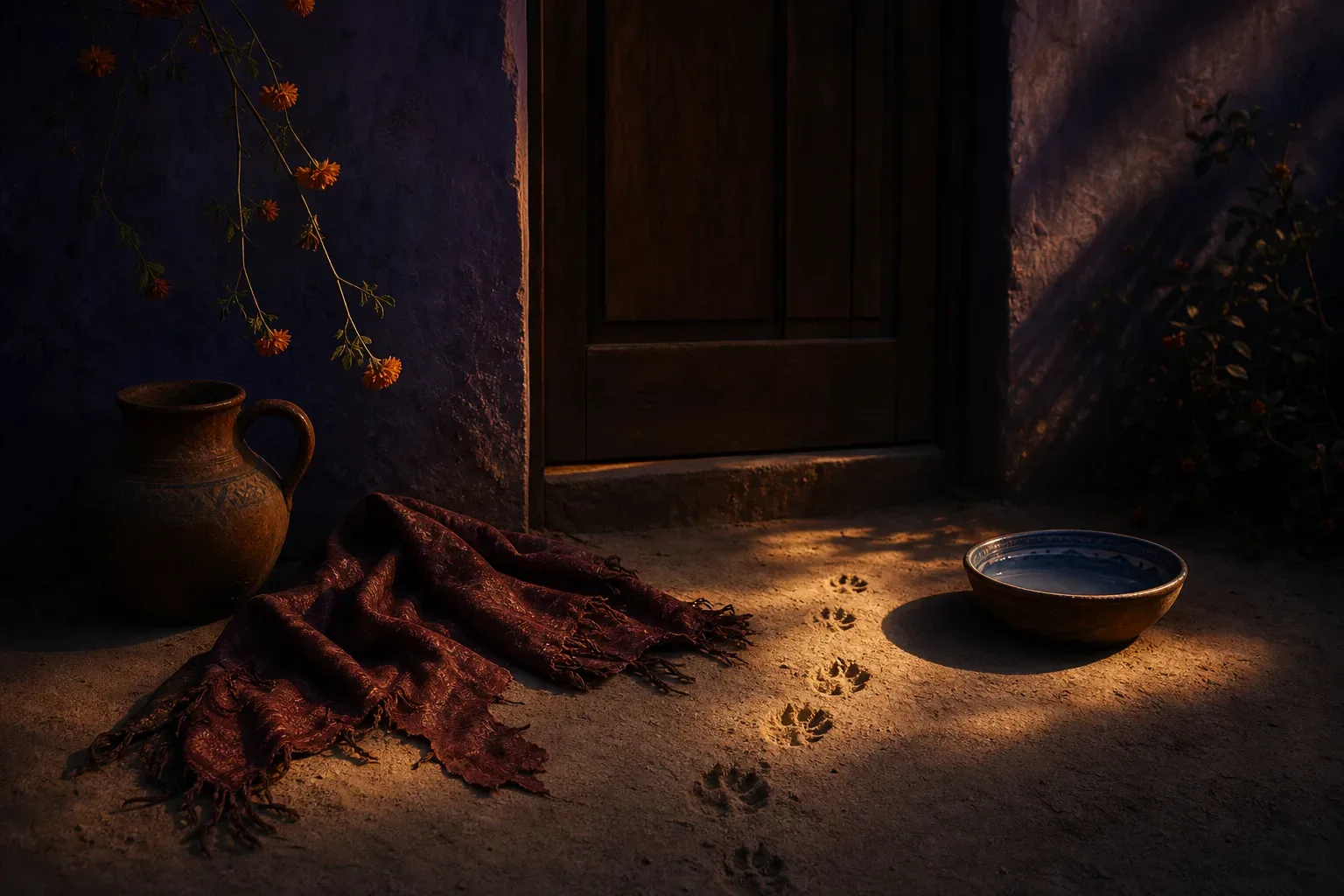 Symbolic still life: Soñar que te ataca un animal