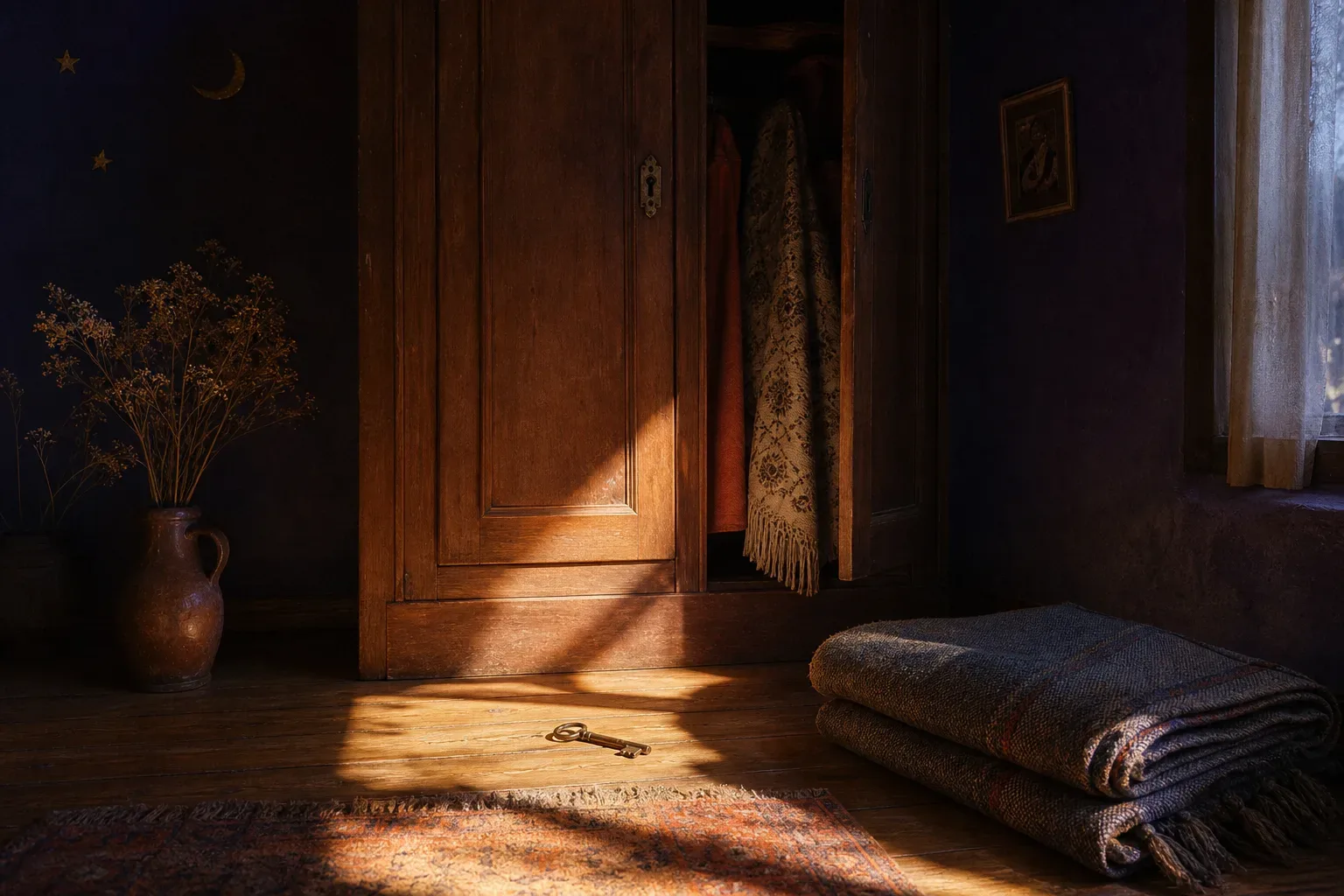 Symbolic still life: Soñar que te escondes