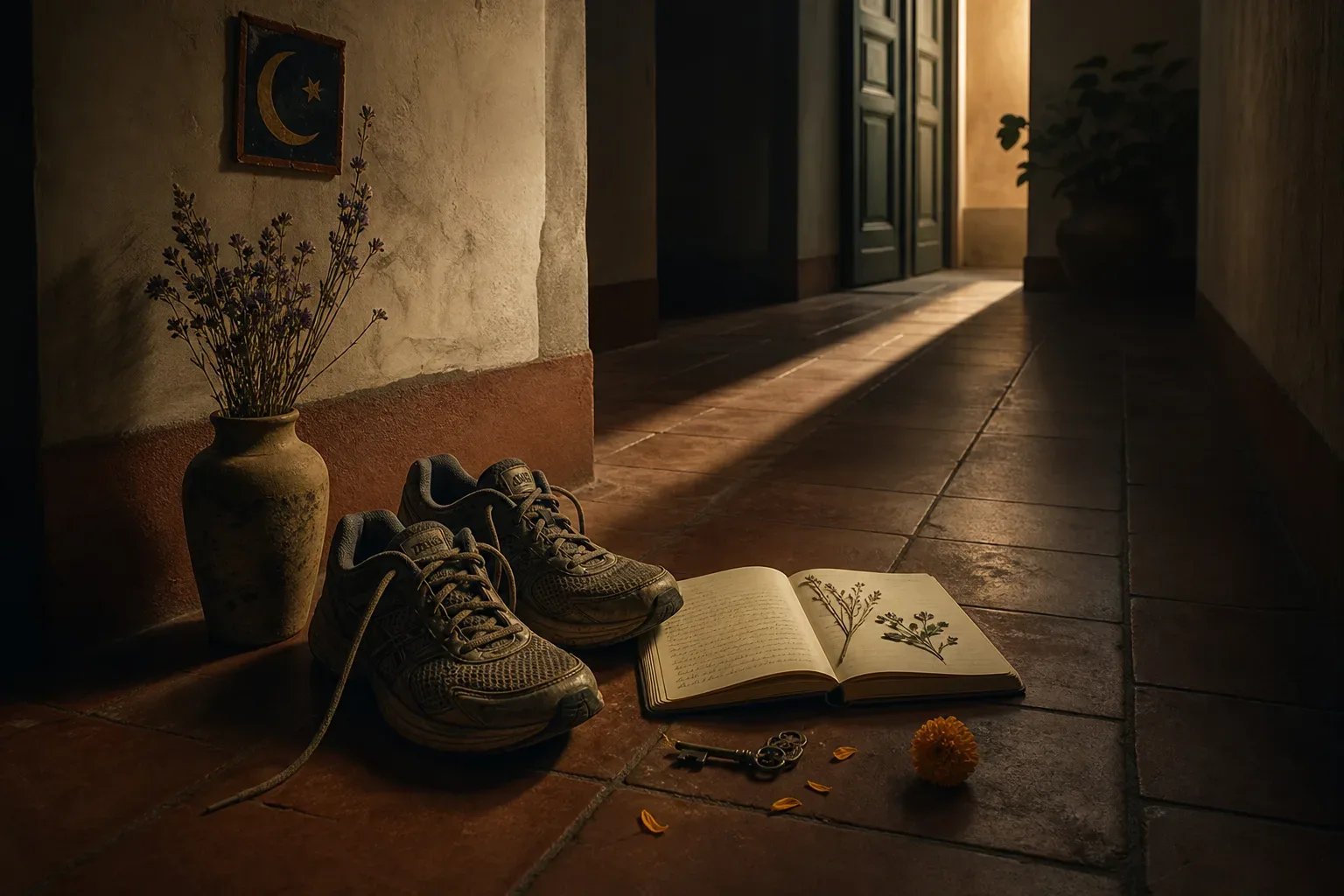 Symbolic still life: Soñar que te persiguen