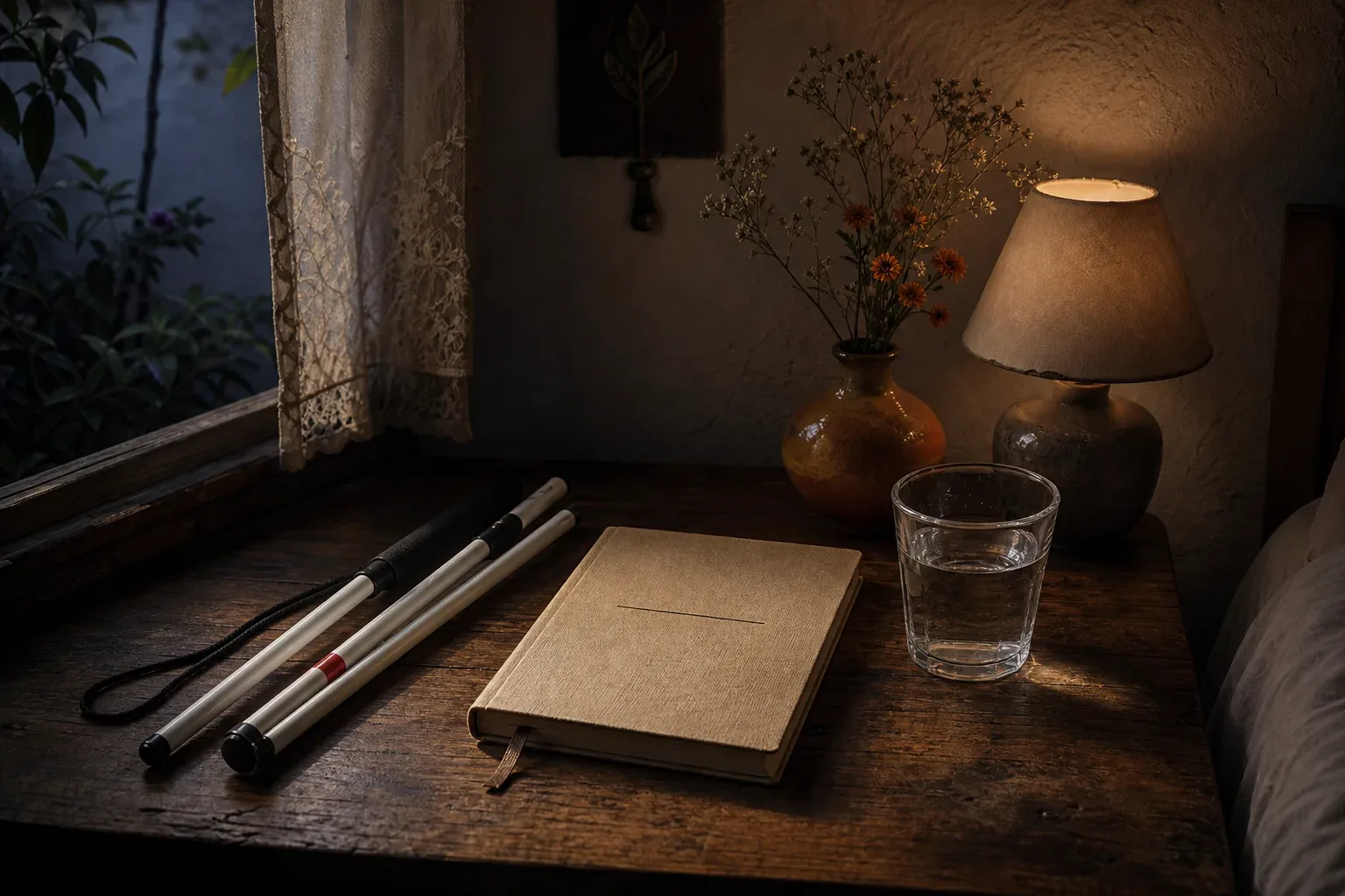 Symbolic still life: Soñar que te quedas ciego